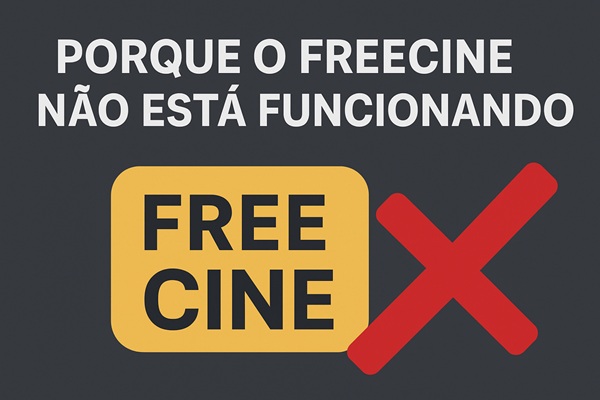 porque o freecine nao esta funcionando