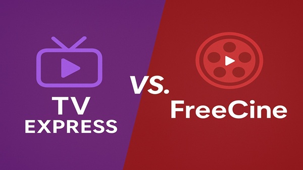 TV Express vs Freecine App TV Express vs Freecine App